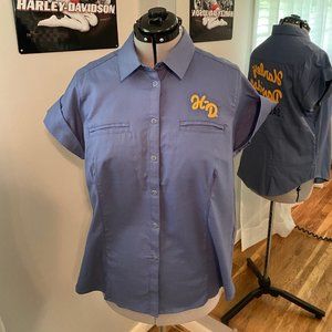 Harley-Davidson Women's Final Lap Chainstitch Shirt 2XL